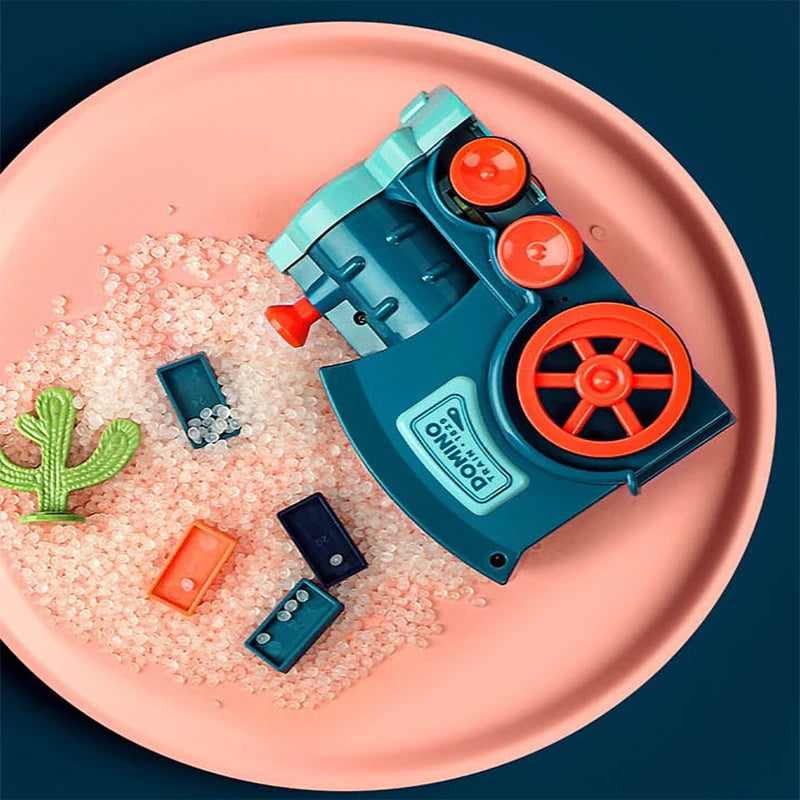 Domino Trein Set (60 Stuks) | Automatisch educatief speelgoed