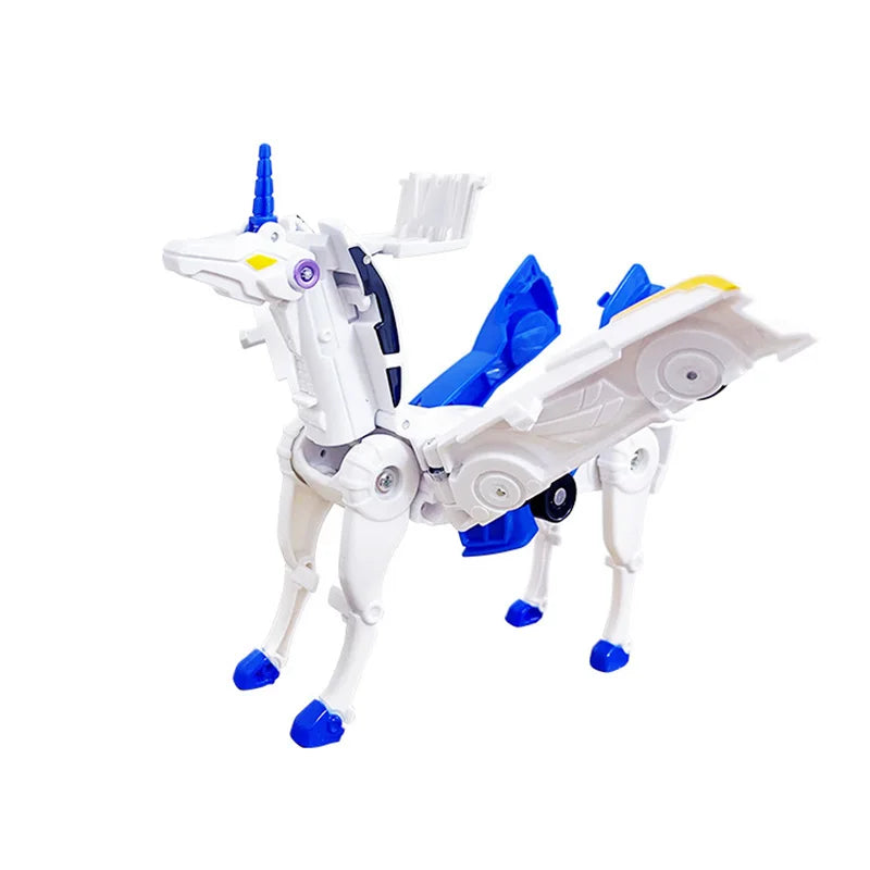 2-in-1 Transformatie Auto | Unicorn model actiefiguur & voertuig