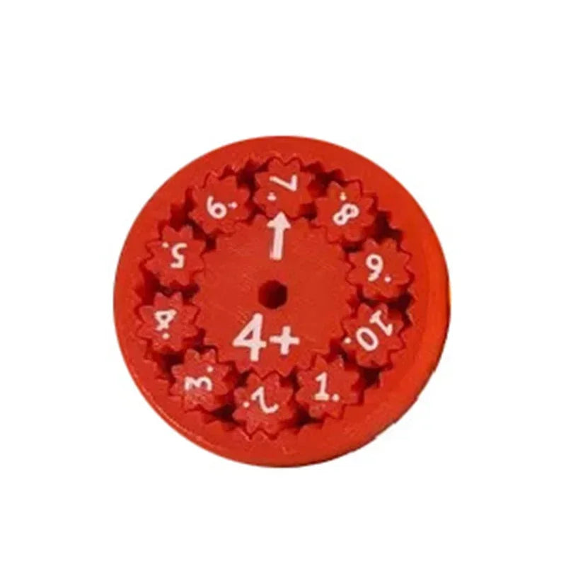 3D Geprinte Rekenspel Fidget Spinners | Educatief Draai Speelgoed voor Wiskunde
