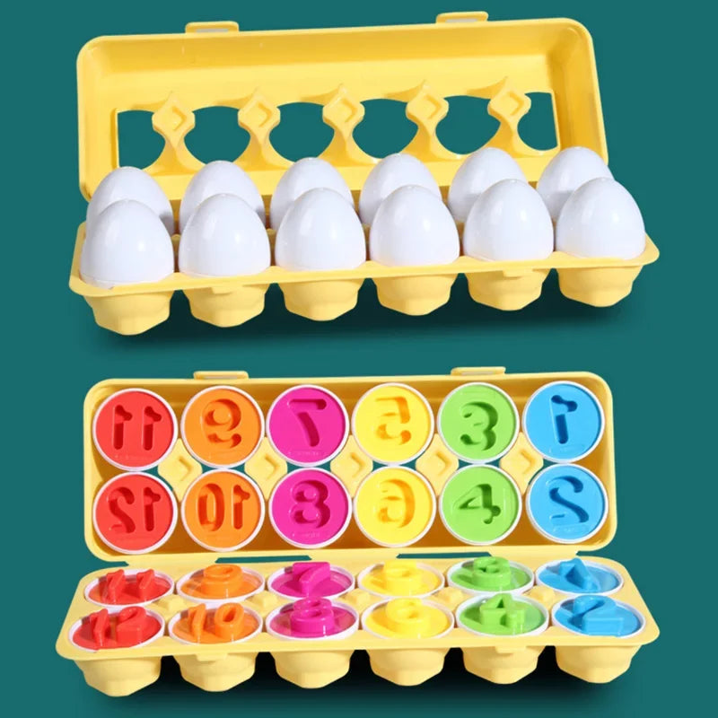 3D Puzzel Eieren | Montessori leer- & paascadeau