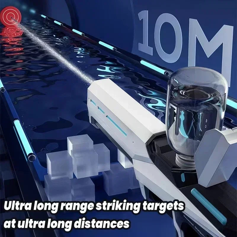 Elektrische Waterpistolen voor Volwassenen | Krachtige Automatische Waterstralen voor de Zomer, Buitenspeelgoed voor Kinderen