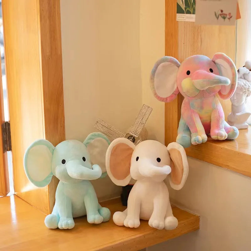 Olifant Knuffel | Baby Kamerdecoratie, Zacht Pluche Speelgoed voor Kinderen