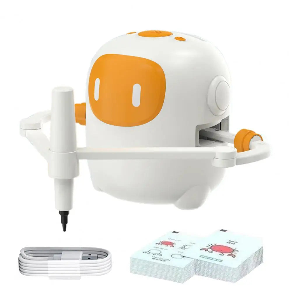 Tekenrobot met 100 Kaarten | Educatief Schilderhulpje voor Creatieve Kinderen