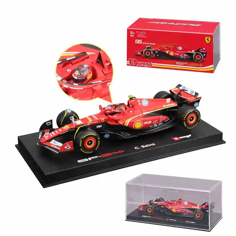 1:43 Ferrari SF24 F1 Modelauto | Diecast Racewagen Collectorsitem