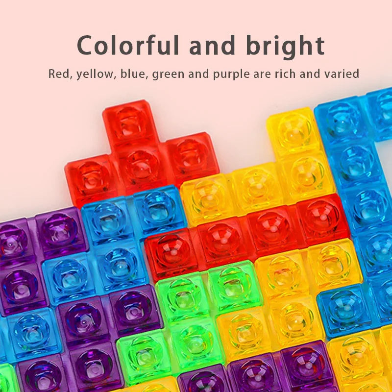 Tetris Puzzelblokken | Educatief bouw- en bordspel