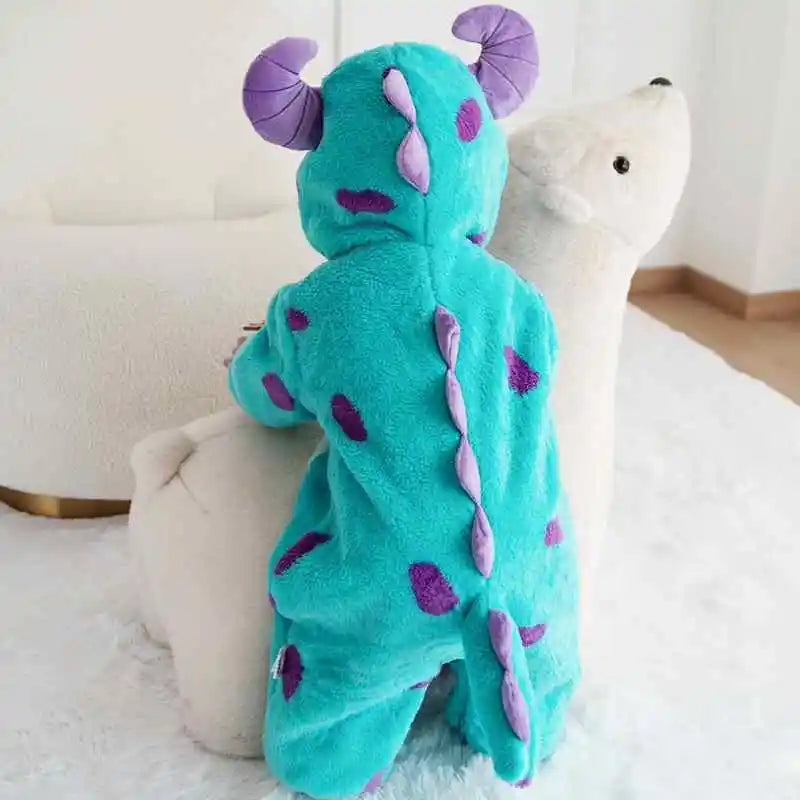Schattige Monster Onesie voor Baby’s (0-3 jaar) | Zacht & Comfortabel
