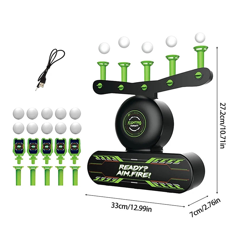 Luchtgeweer met Darten | Zwevende doelwitten speelgoedpistool set