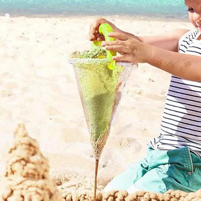 Spilling Funnel Zand Kasteel Bouw Speelgoed | Creatief Zand Zeef Speelgoed voor Kinderen