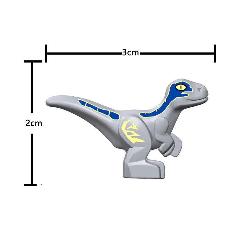 Grote Dinosaurus Bouwblokken Speelgoedset voor Kinderen - T-Rex en Stegosaurus Speelset voor Peuters, Jongens en Meisjes - Educatief Cadeau voor Baby en Kleuter