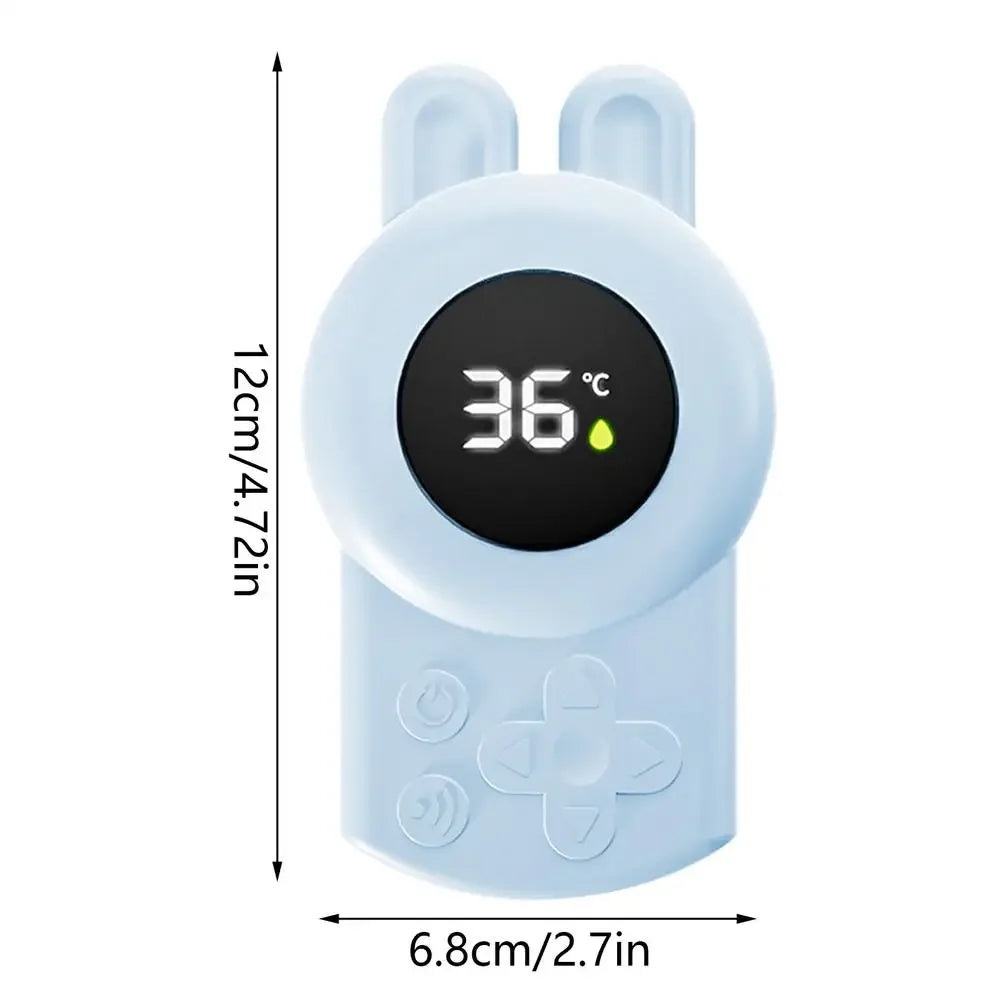 Digitale Badthermometer voor Baby's - Schattige Blauwe Zeehond Waterthermometer voor Jongens en Meisjes - Veilig Drijvend Badspeeltje met LED Display voor Kinderen