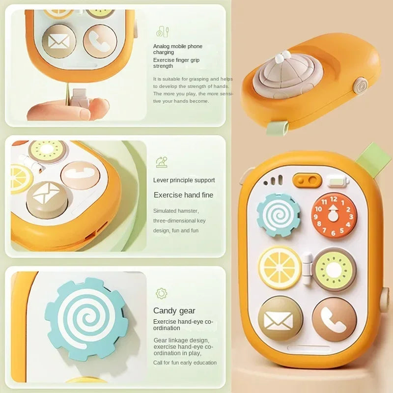 Ontsnappingskrab met Muziek | Automatische Sensor | Kruipend Elektronisch Speelgoed voor Baby's en Kinderen