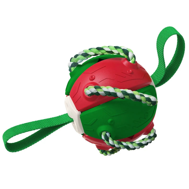 2-in-1 Ballen Frisbee voor Honden | Opvouwbaar Speelgoed | Kauw- en Trainingsspeelgoed