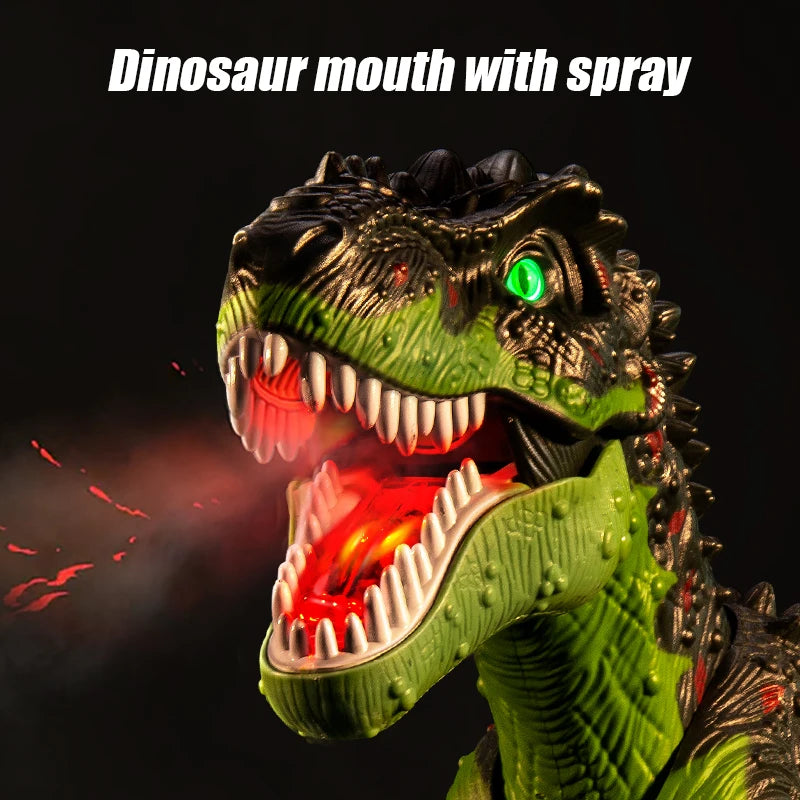 Jongens Afstandsbedienings Dinosaurus Speelgoed | Lopend, Geluid Simulatie RC Model, Licht en Spray | Educatief Speelgoed Voor Kinderen vanaf 3 Jaar Verjaardag Cadeau