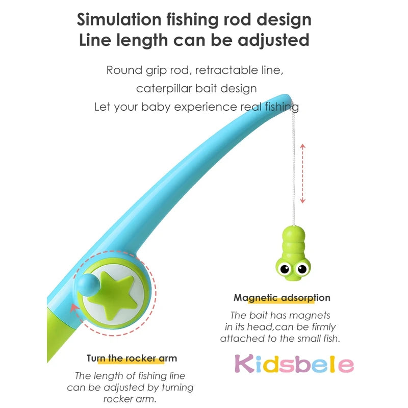 Magnetisch Visspel Bad Speelgoed | Bad Speelgoed | Peutertoys