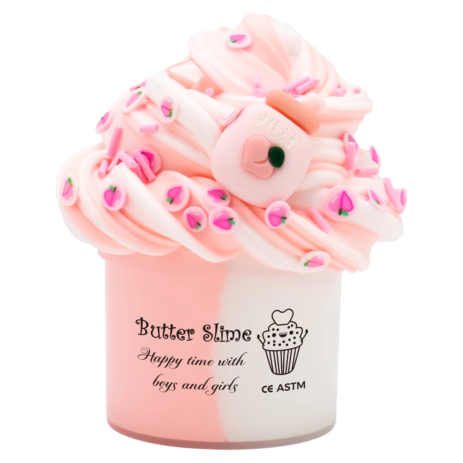Dubbelkleurige Slime van 2,37 oz | Superzachte en Rekbare Putty, Niet-Plakkend, Educatief Speelgoed, Verjaardagscadeau voor Kinderen