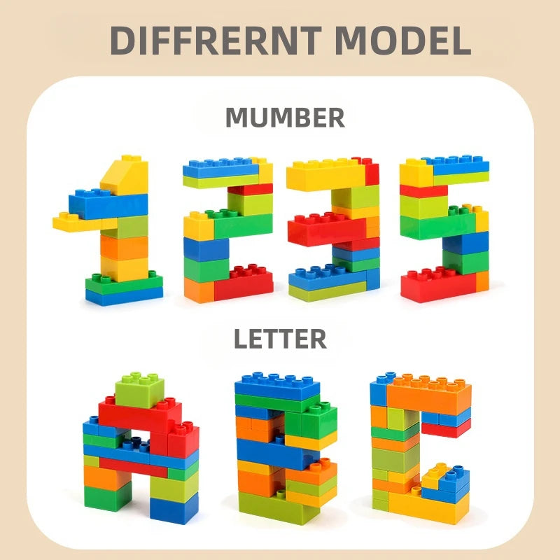 240-delig Bouwstenen Speelgoed | Creatieve Constructieblokken Set voor Kinderen