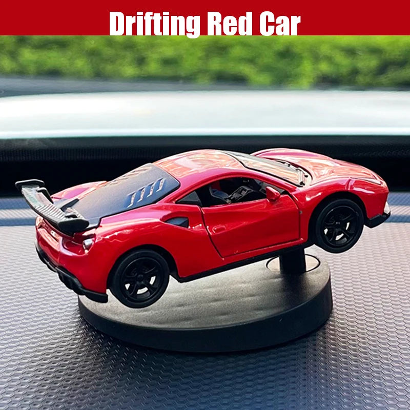 Drifting Auto Dashboard Decor | Swingend & Roterend Sportmodel