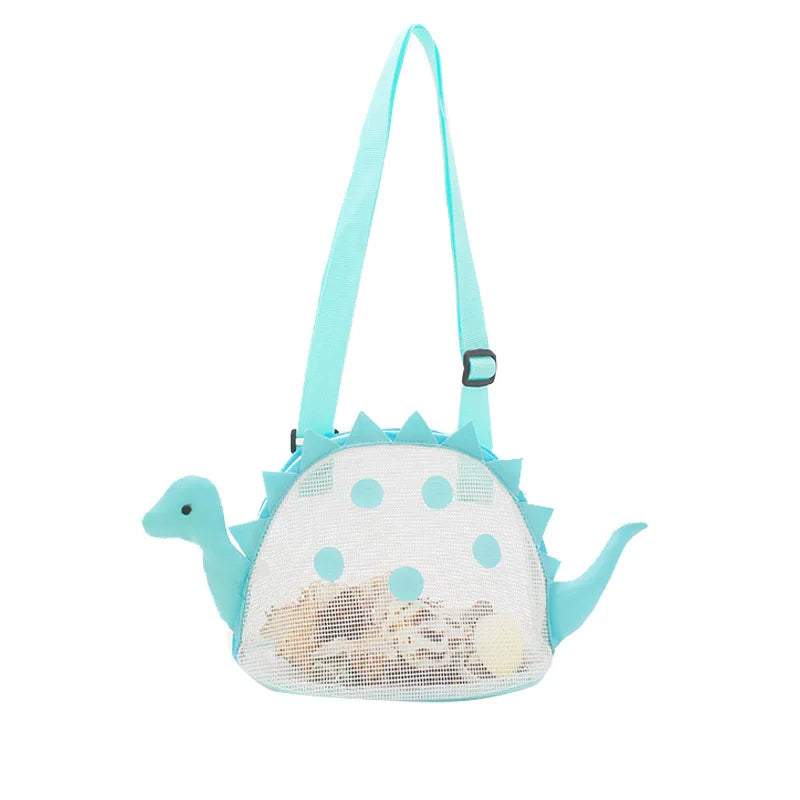 Beach Mesh Bag | Schattige Krabvormige Schelpen Tas voor Kinderen