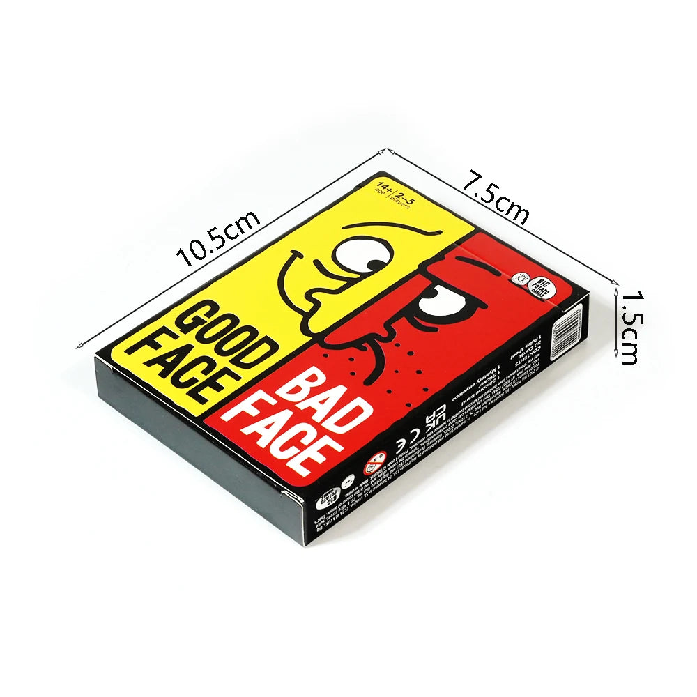 Goed/Slecht Hoofd Kaartspel - Hilarisch Familie Reisspel