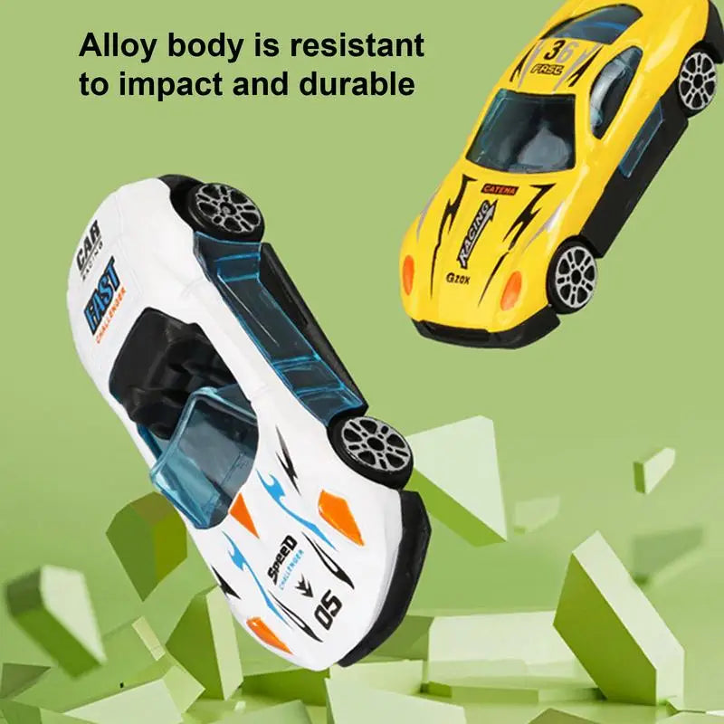 Dinosaur transporttruck - Speelgoed met automatische ejectie, spoor en metalen modellen voor kinderen