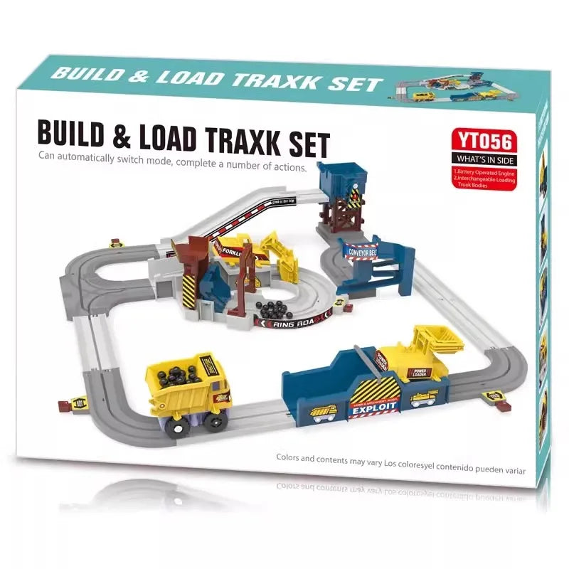 Elektrische Spoorwegtrein | Educatief inertiespeelgoed voor jongens & meisjes