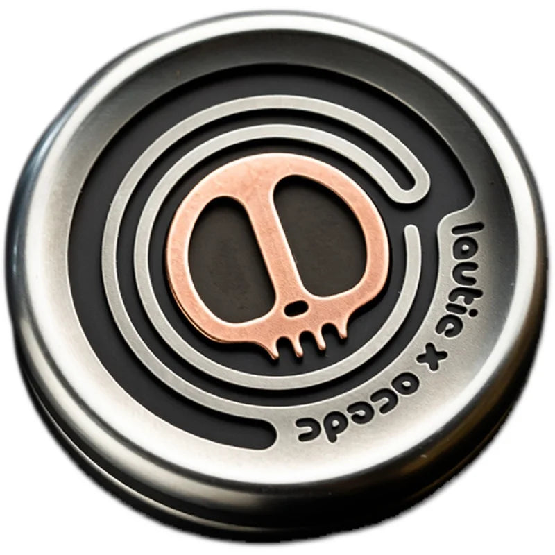 Magnetische haptische munten fidget spinner | Metalen fidget speelgoed hand spinner sensorisch de-compressie speelgoed