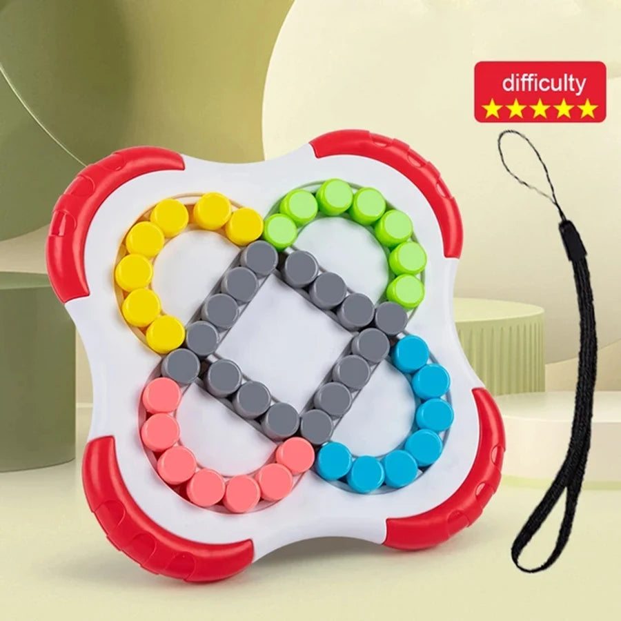 Magic Beans Puzzelkubus | Draaiend Stress Speelgoed voor Kind & Volwassene