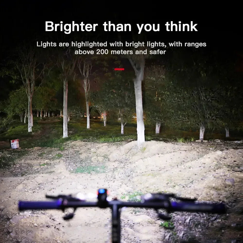 Heldere Fietsverlichting T6 LED | Oplaadbare USB MTB Mountainbike Koplamp, 1000LM Fietslamp & Zaklamp voor Fiets/Scooter
