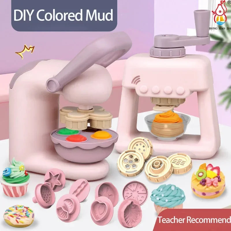 Plasticine Mallen | Kleurige Klei voor Modelbouw, Simulatie van Noedels en Taarten, Educatief Speelgoed voor Kinderfeestjes