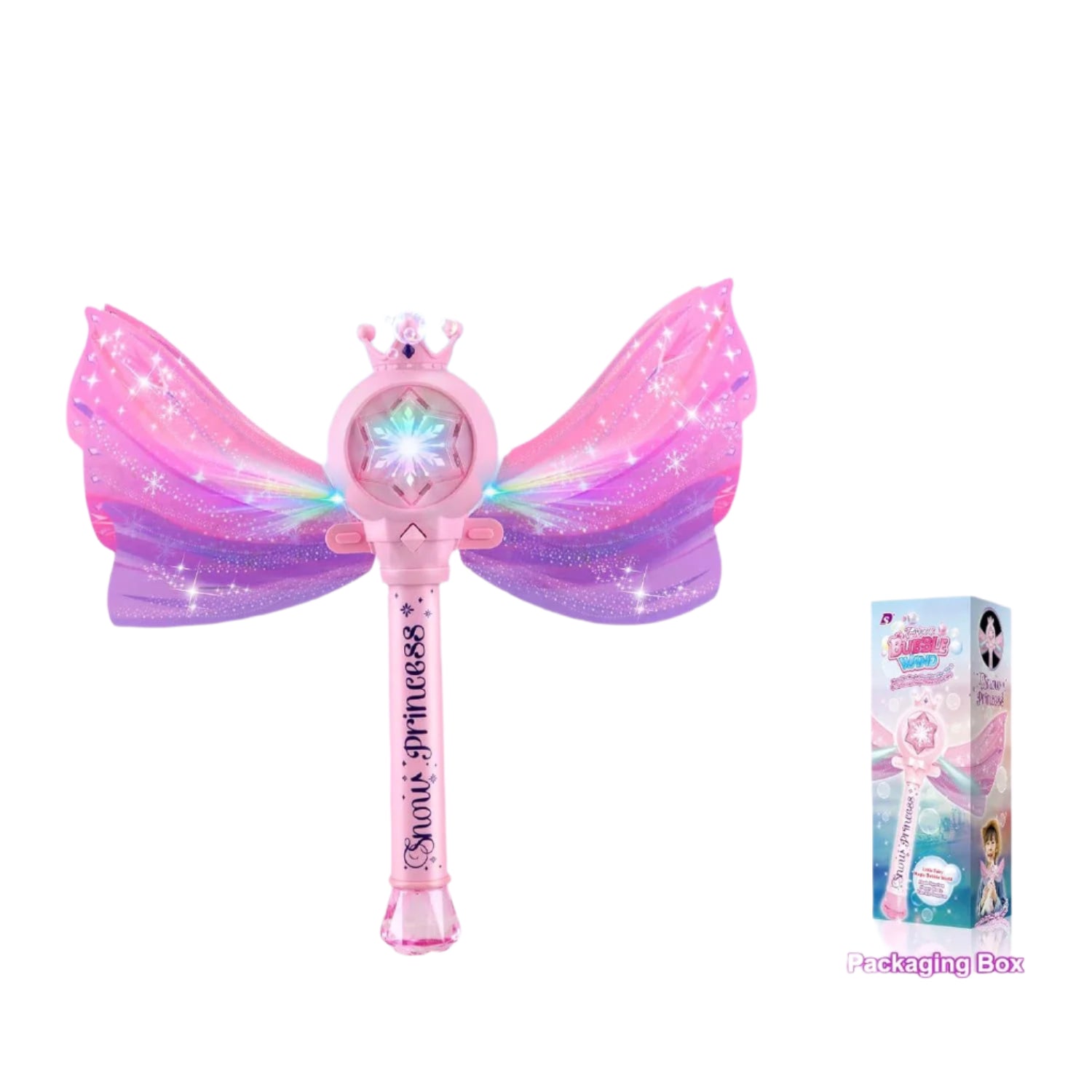 Unicorn Bubble Toverstaf Elektrisch | Magisch Bellenblazen voor Kinderen