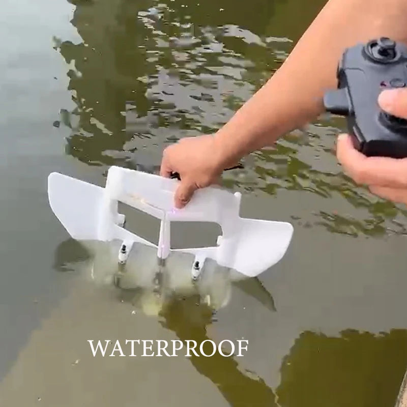 Zee en Lucht RC Vliegtuig | EPP Afstandsbestuurbaar Vliegtuig met LED Vaste Vleugel Zweefvliegtuig | Het Beste Cadeau voor Jongens