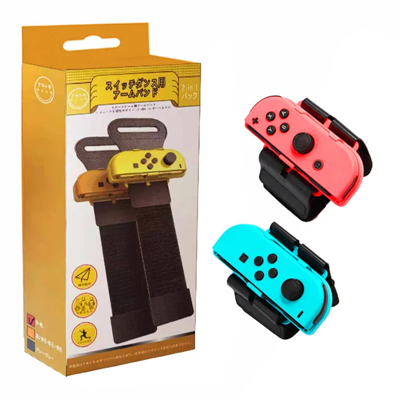 Verstelbare Game Armband Strap voor Nintendo Switch Joy-Con Controller | Polsband voor Dansen & Beweging