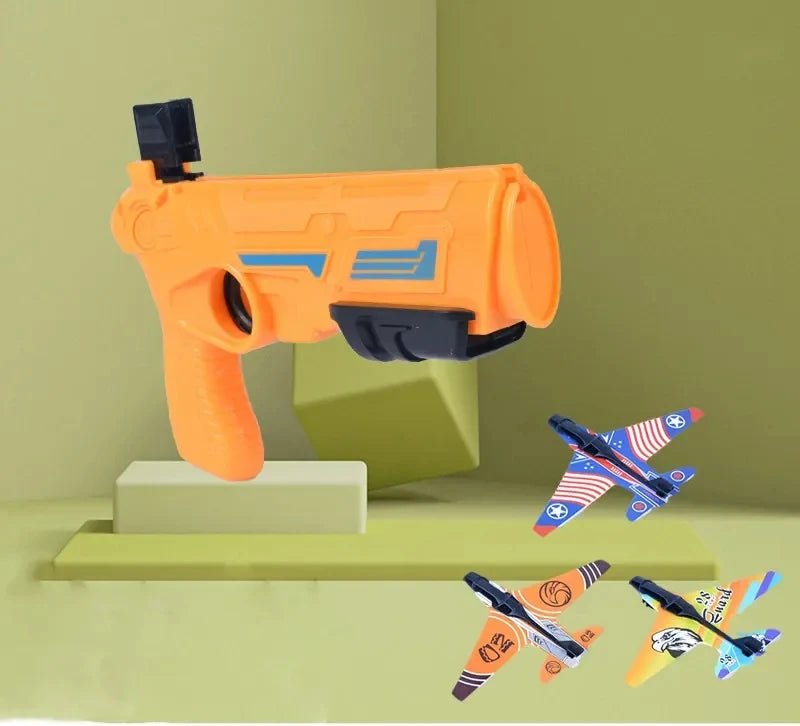 Schietvliegtuig Speelset - Outdoor Sport Speelgoed Voor Kinderen en Ouders | Vliegtuigenset