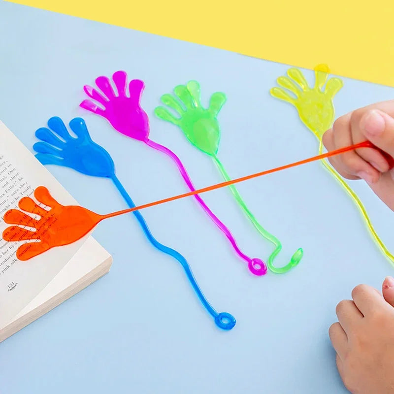 Kleverige Hand Speelgoed | Elastisch Squishy Slap Speelgoed, Interactieve Ouders & Kinderen Party Gag
