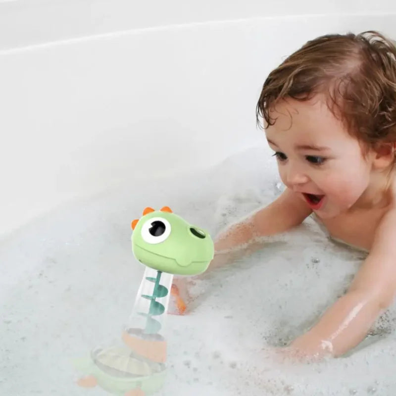Water Spuitende Dino – Roterend Badspeelgoed voor Kinderen | Douche- & Badplezier