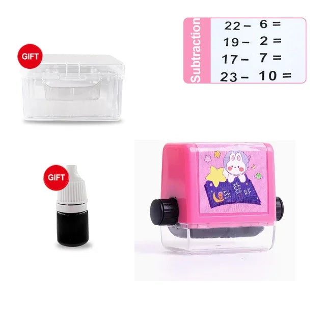 Educatieve Rekenstempel | Optellen & Aftrekken tot 100 voor Kinderen