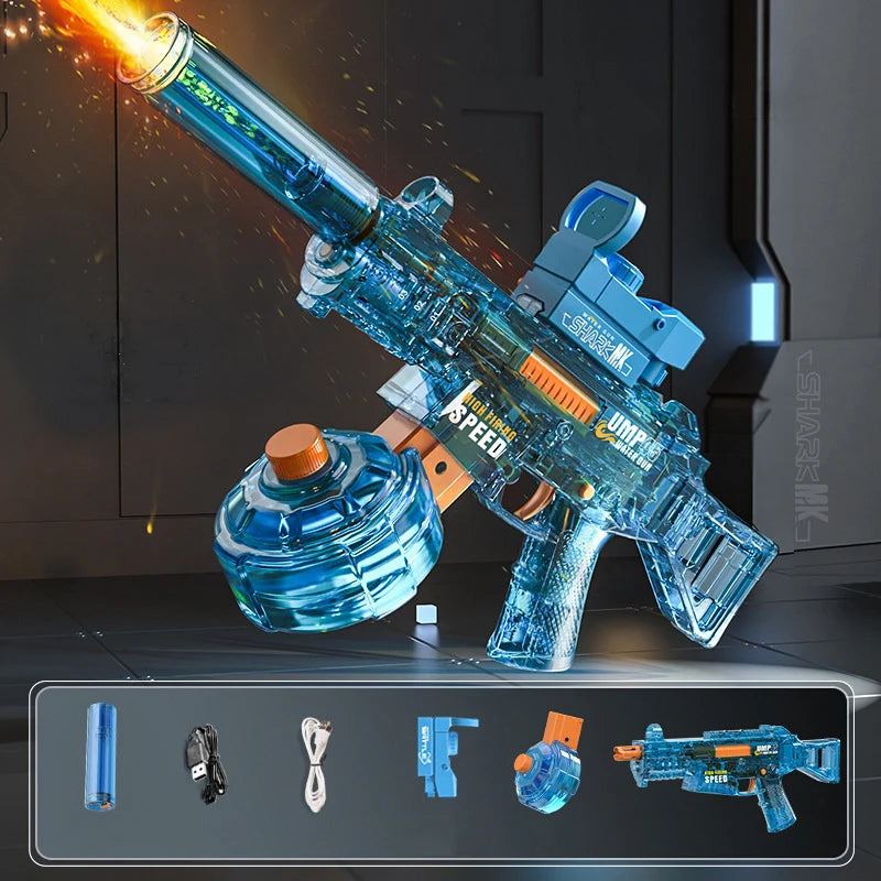 Elektrisch waterpistool voor volwassenen Krachtige automatische waterstraal Zomers strandspeelgoed voor kinderen Cadeau