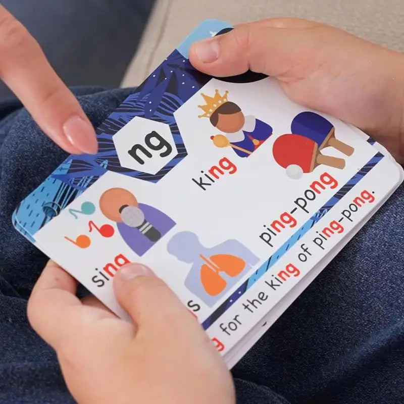 Phonics Sight Words Flashcards | CVC Blends, Digraphs, Lange Klinkers, Lees- en Leerkaarten voor 1e & 2e Leerjaar