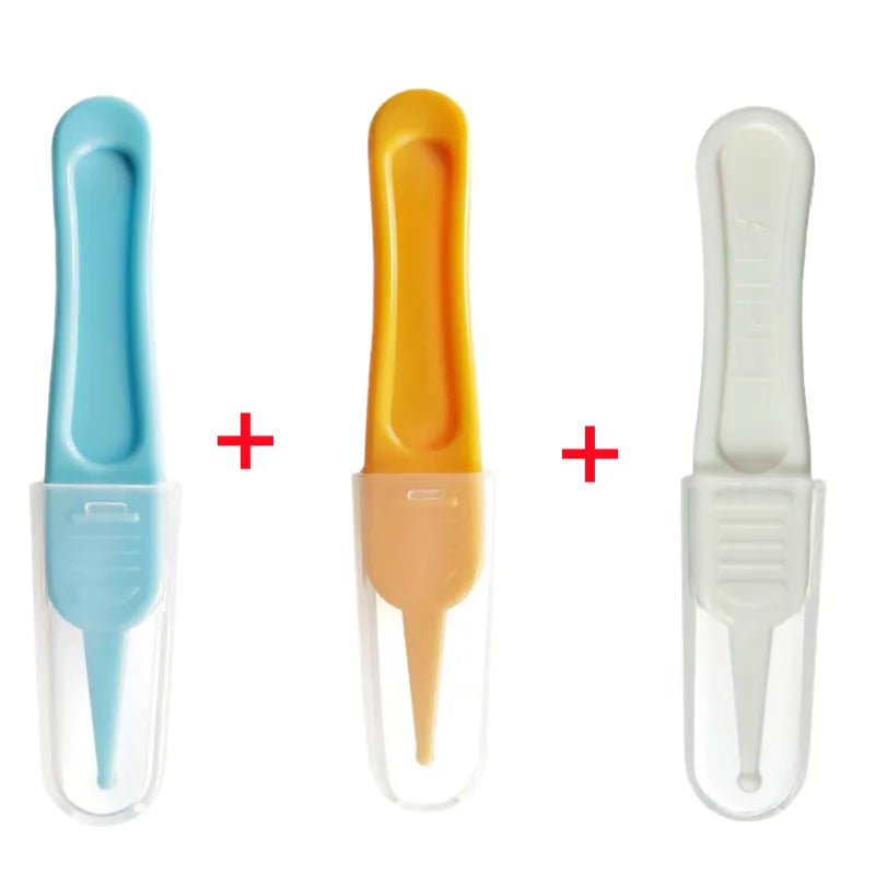 Baby Neusreinigingspincet | Veilige Oor-, Neus- en Navelreiniging voor Pasgeborenen