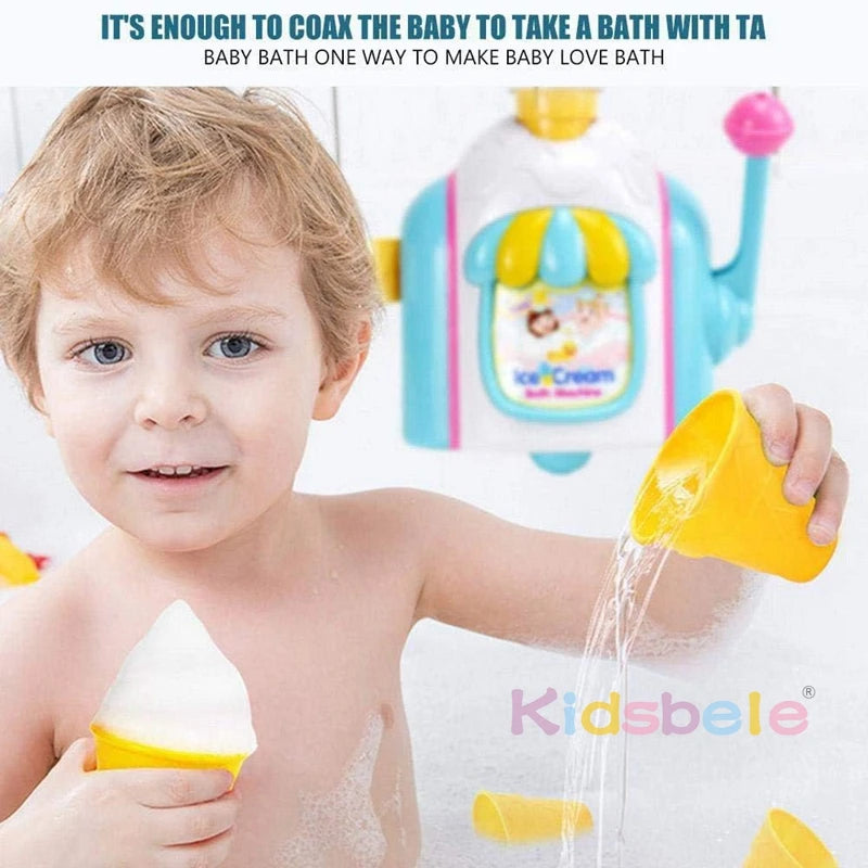 IJsco Bubble Maker – Speelgoed voor Badschuim & Douchepret | DIY Foam Machine voor Kinderen & Baby’s