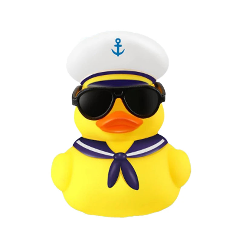 Badeendjes met zonnebril Gele eendjes Mini varende eendjes Moddereenden met hoedjes Zomervaren Voor kinderen