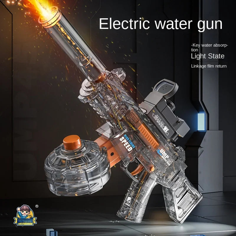 Elektrisch waterpistool voor volwassenen Krachtige automatische waterstraal Zomers strandspeelgoed voor kinderen Cadeau
