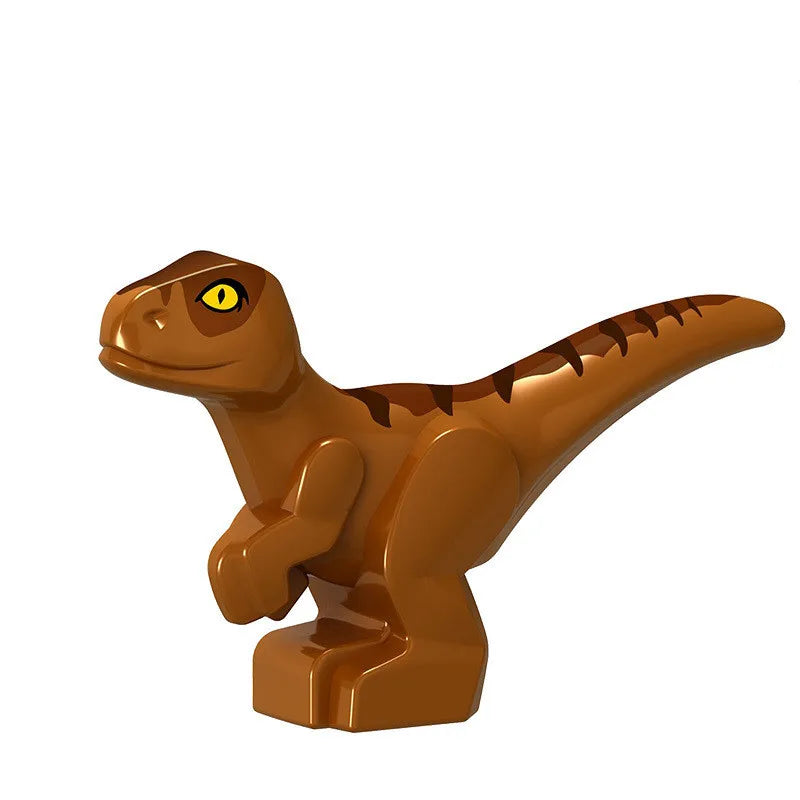 Grote Dinosaurus Bouwblokken Speelgoedset voor Kinderen - T-Rex en Stegosaurus Speelset voor Peuters, Jongens en Meisjes - Educatief Cadeau voor Baby en Kleuter