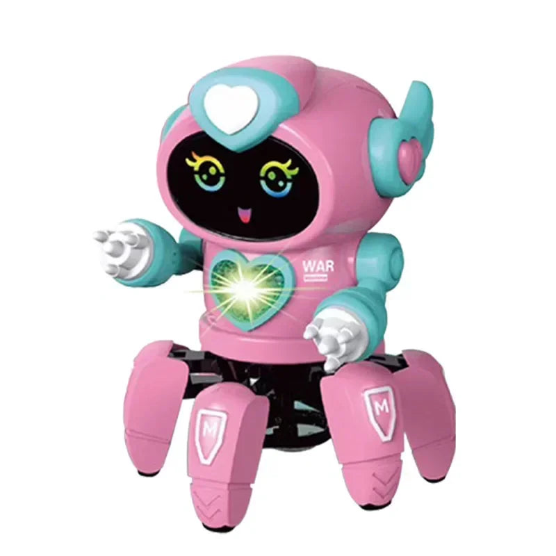 Glow Muziek Robot Speelgoed | LED Dansrobot met Geluid | Baby & Kinderen Educatief Speelgoed | Verjaardagscadeau
