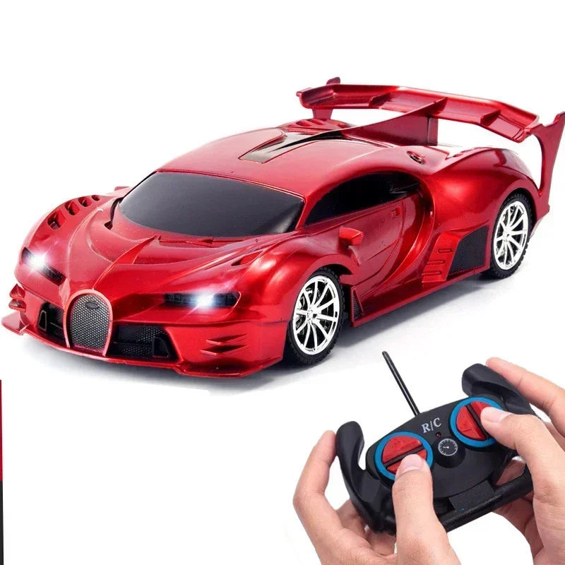 1:18 RC Auto met LED Licht | 2.4G 4CH Afstandsbediening Sportwagen | Hoge Snelheid Drift Voertuig voor Kinderen