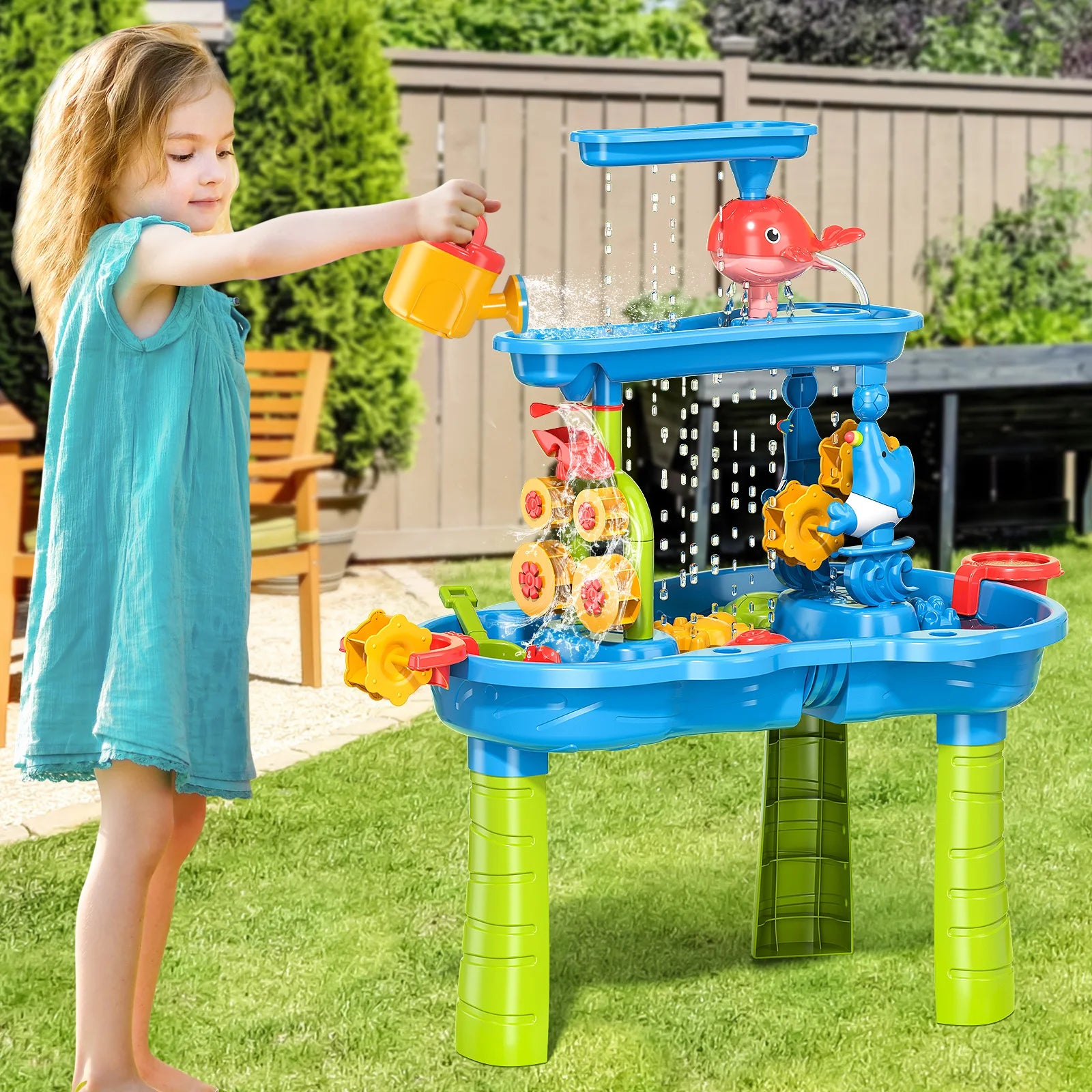 Zand- & Watertafel voor Kinderen | Interactief Buiten Speelgoed