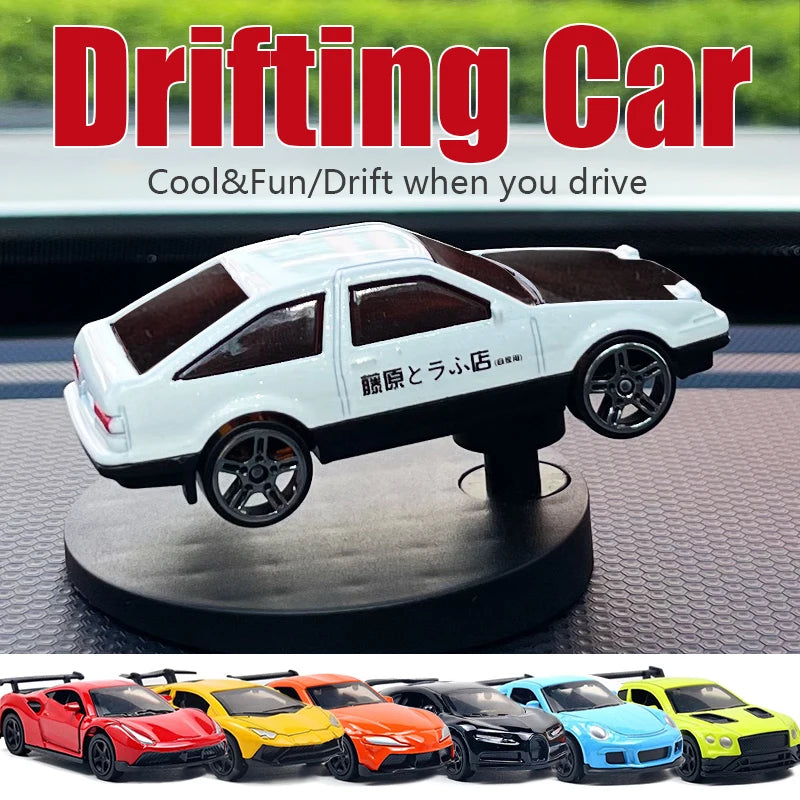 Drifting Auto Dashboard Decor | Swingend & Roterend Sportmodel