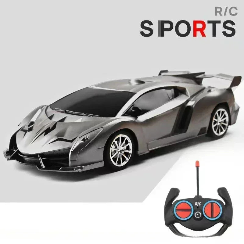1:18 RC Auto met LED Licht | 2.4G 4CH Afstandsbediening Sportwagen | Hoge Snelheid Drift Voertuig voor Kinderen