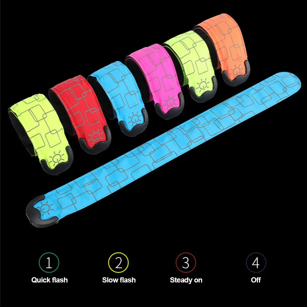 Oplaadbare LED Armband - Verlichte Armband voor Sport, Feest en Nacht Race