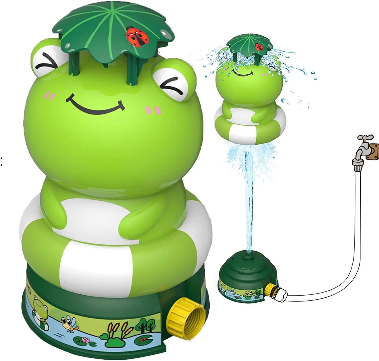 Vliegende Raket Sprinkler | Draaiend Waterplezier voor Kinderen